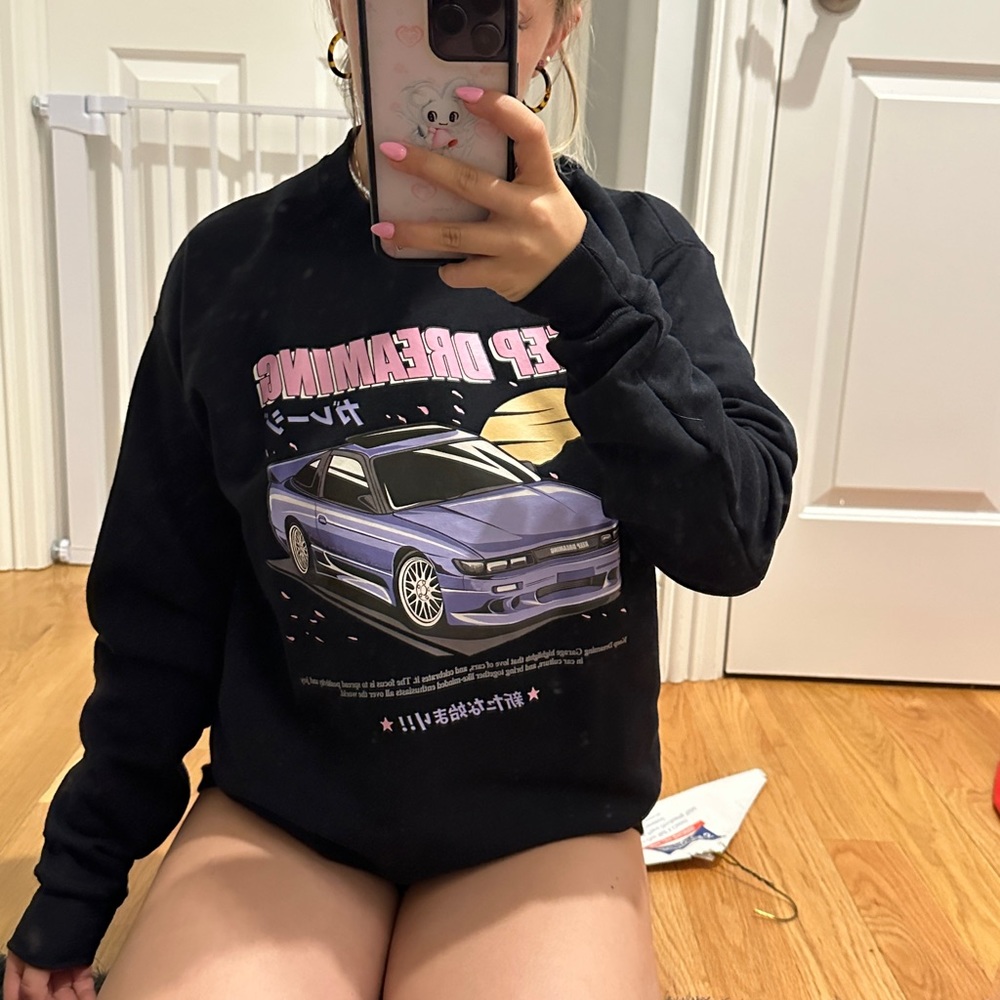 keep dreaming skyline hoodie